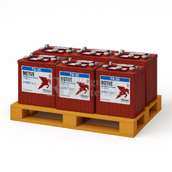 6 Bateras TROJAN TE35 | 6 Voltios 245 Amperios 